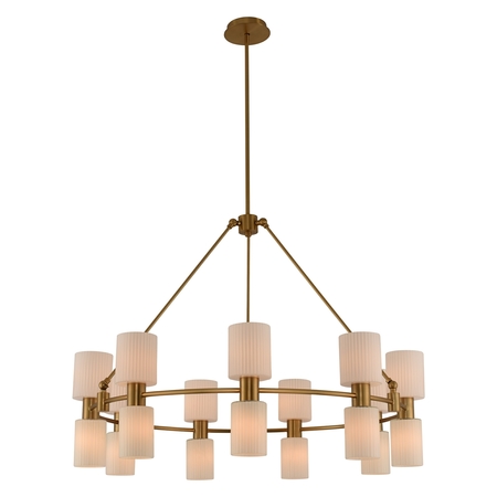 KALCO Harlowe 18 Light Chandelier 308471WB